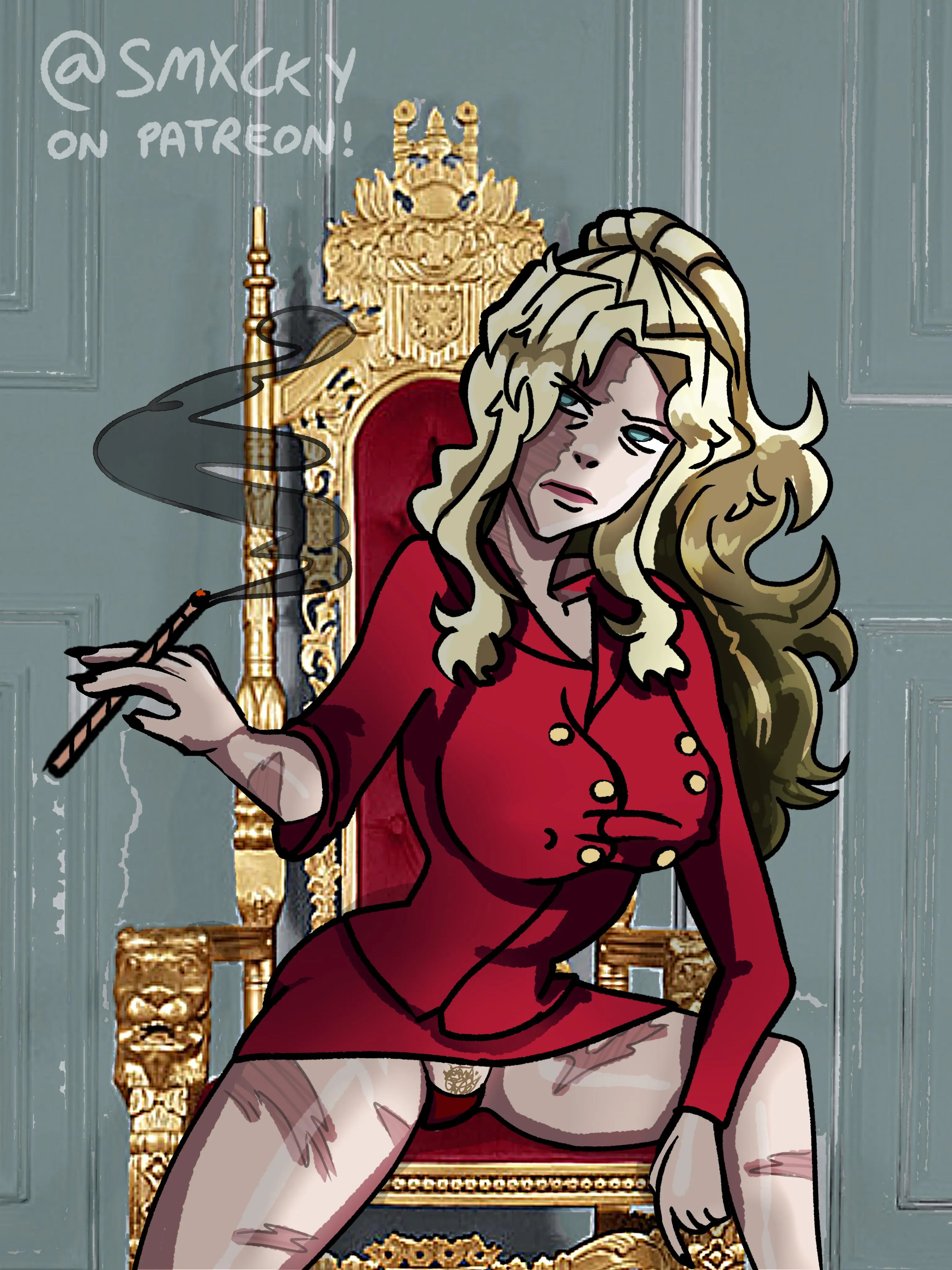 What would you let Balalaika do to you? (My art)