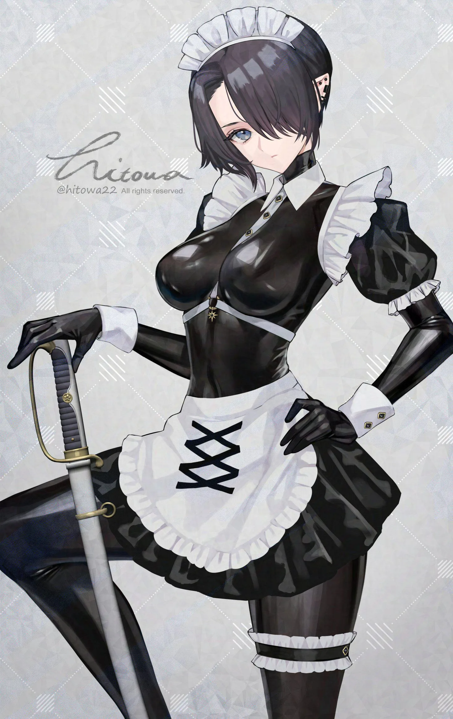 Latex Maid by hitowa22