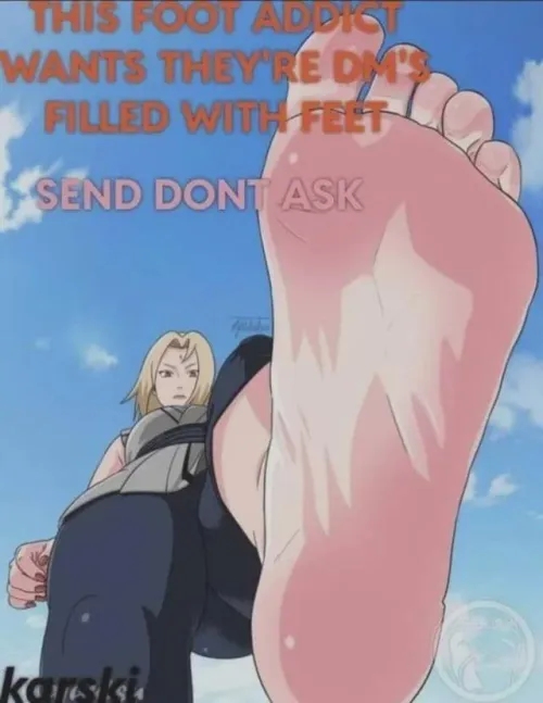 No boy feet