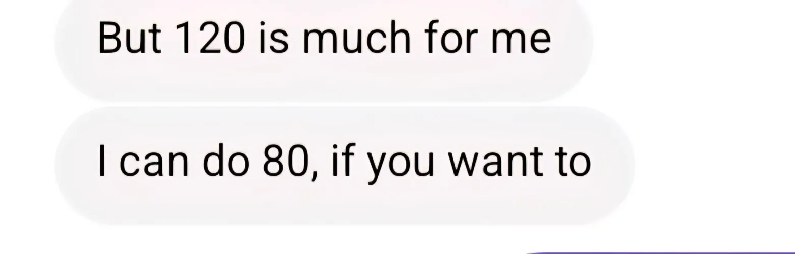 So I tried to offer QV for the first time and