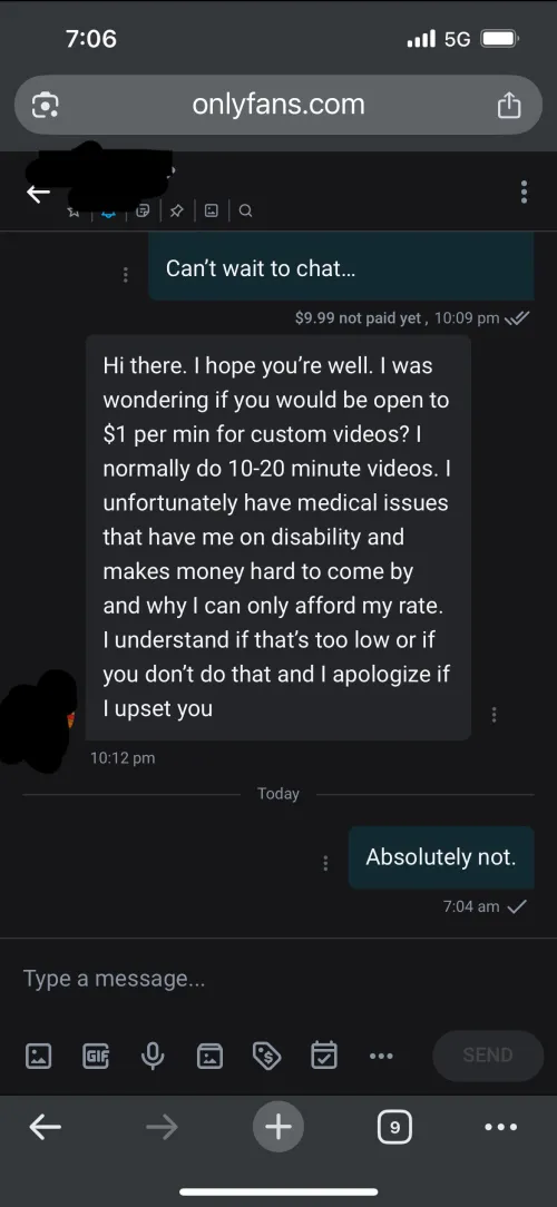 Why are you even asking?!