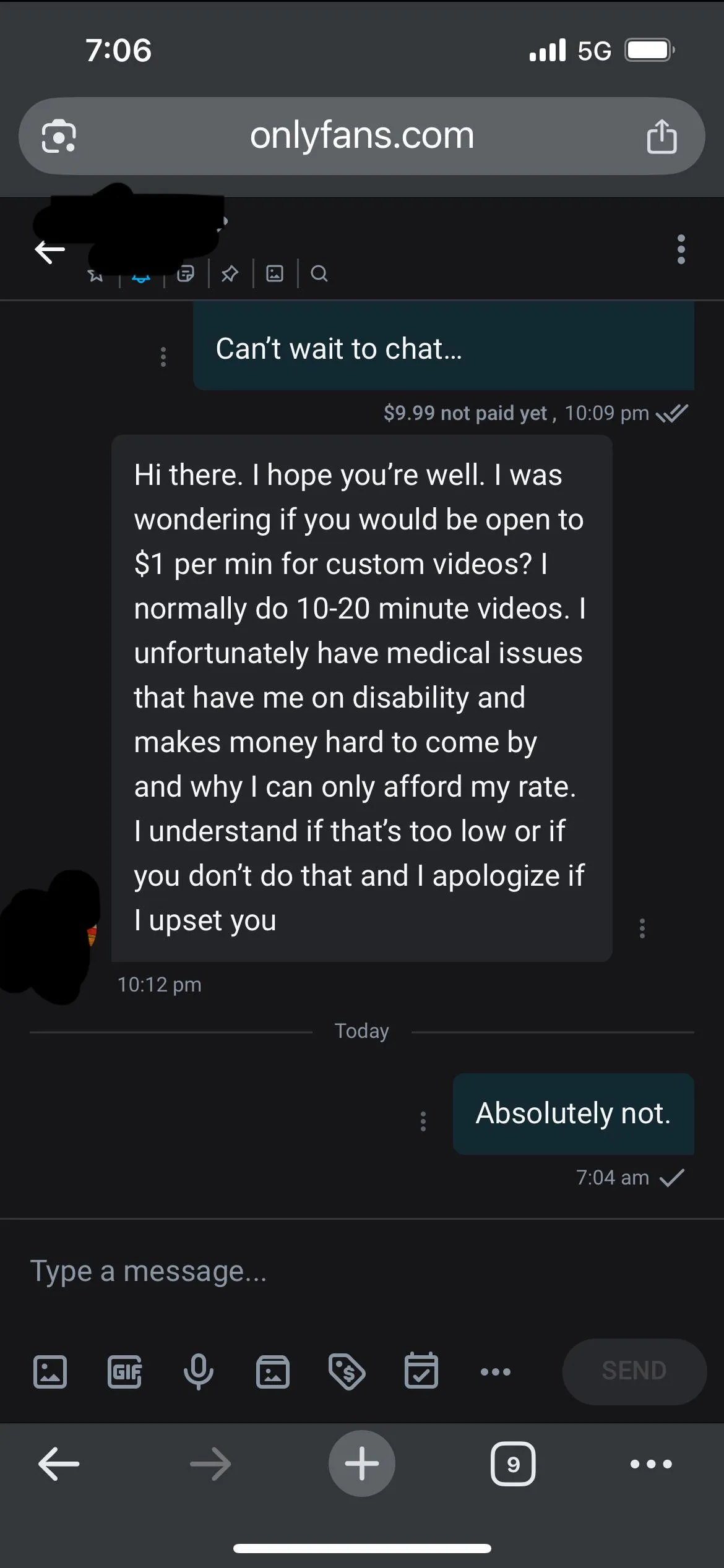 Why are you even asking?!