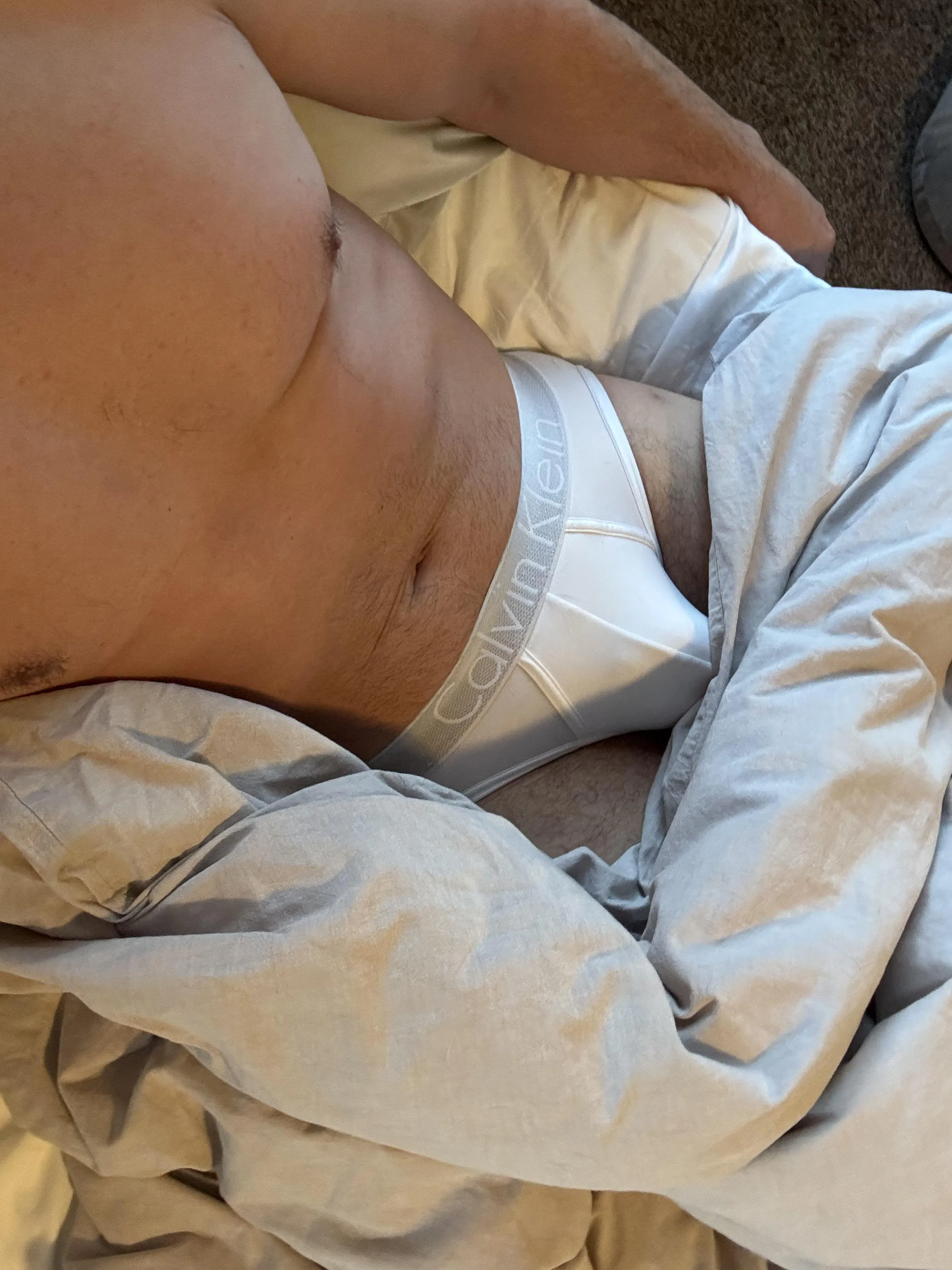 Tighty whities are a man’s pj’s