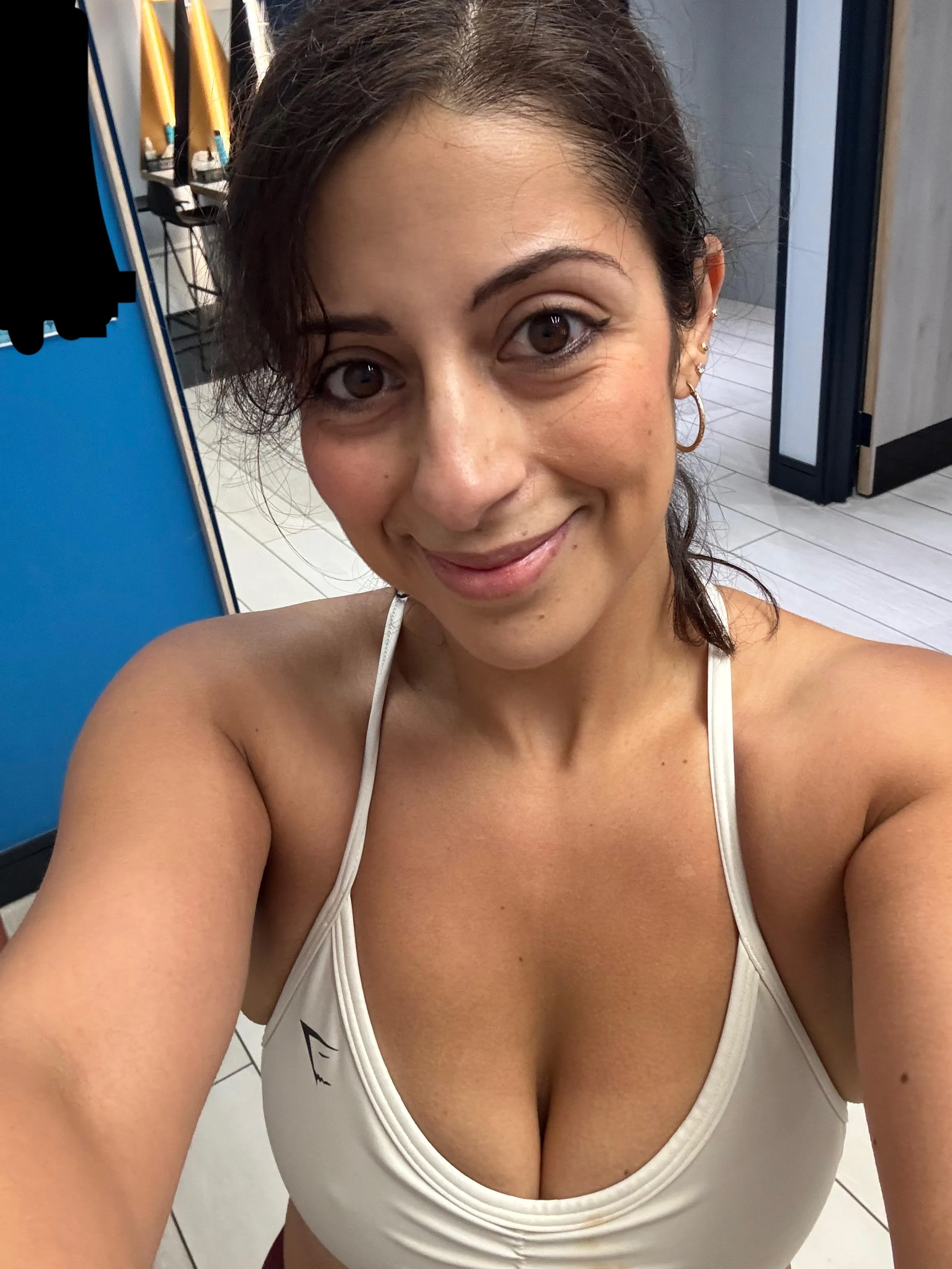 Hope you don’t mind me being a sweaty mess after training