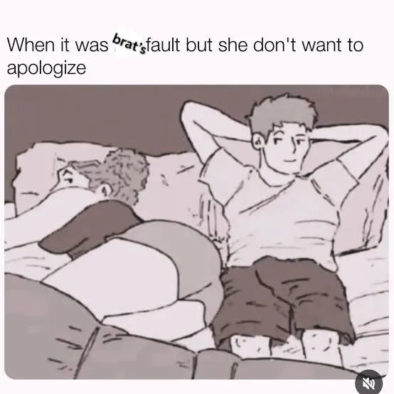 Brats do not know how to use the word “Sorry”