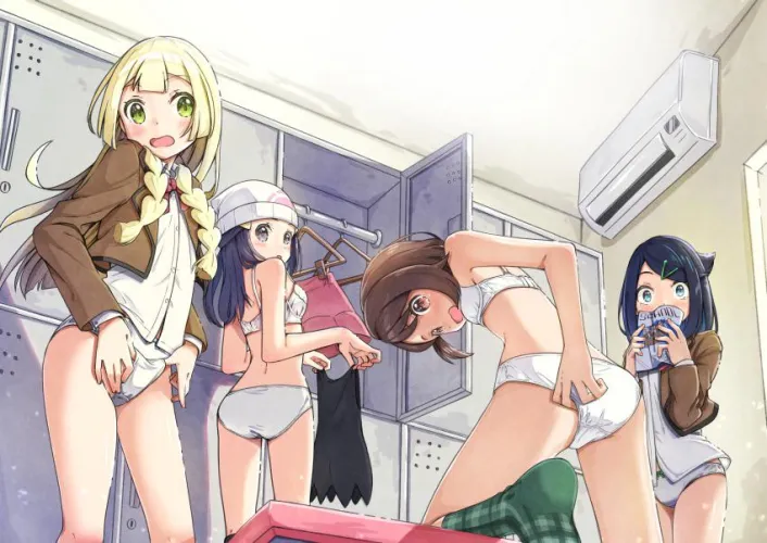 Caught in the locker room