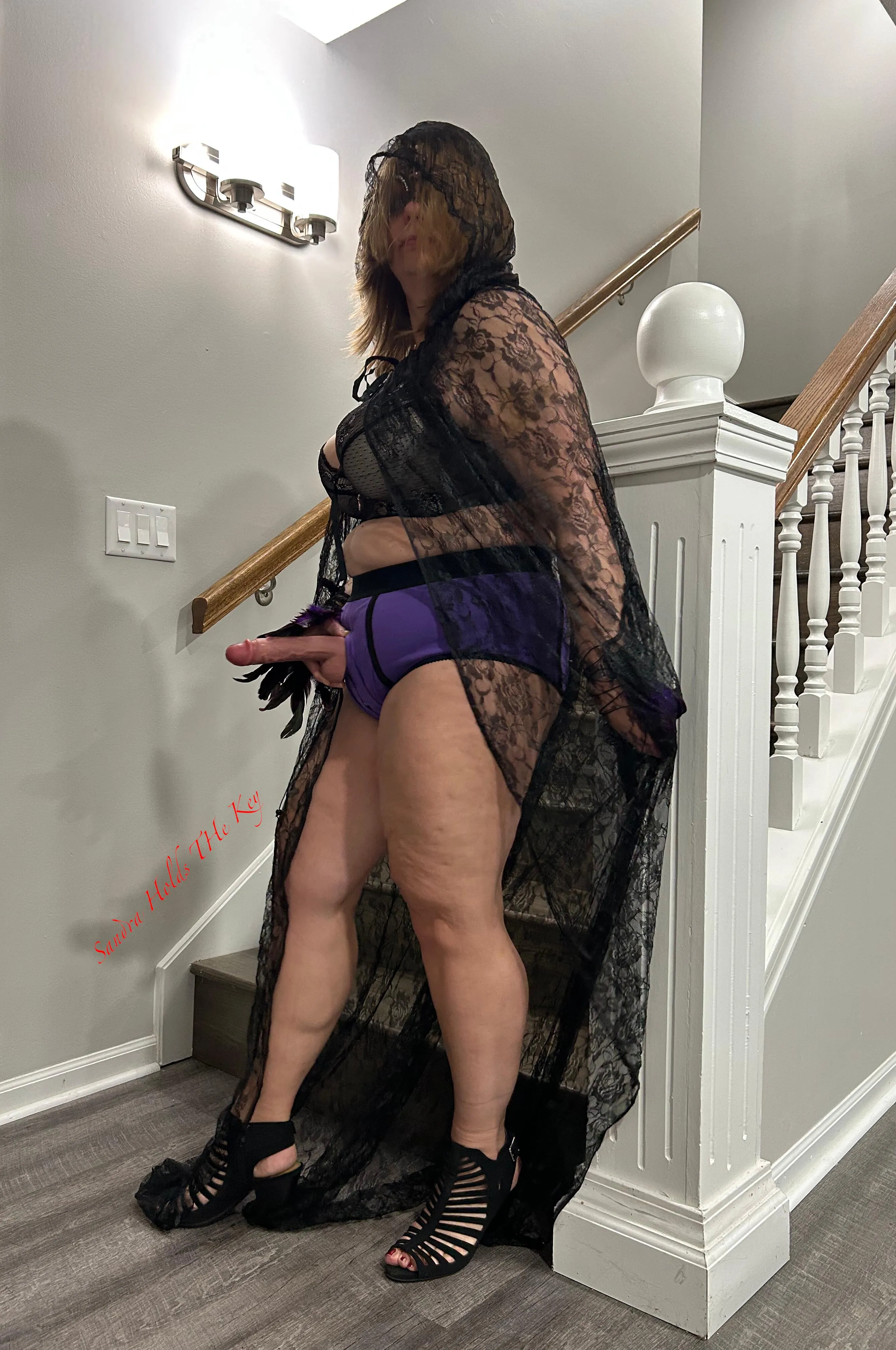 Every witch needs a cape and a stick, and I got mine.