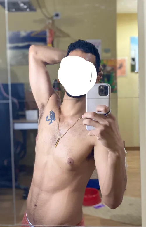 Going for a shower, any volunteers to rub my back?