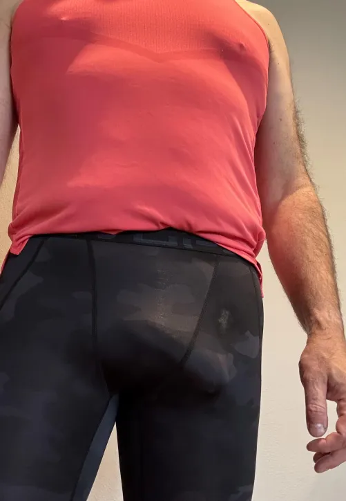 Going running, hope no one notices the shirts tight