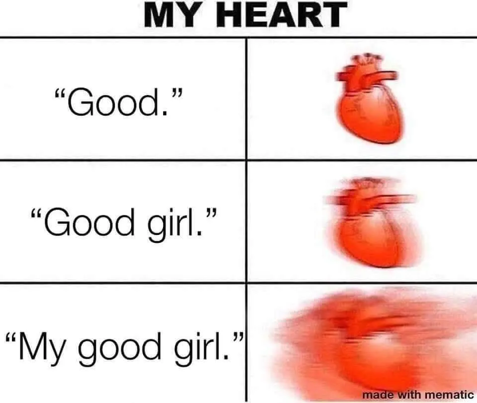 I love when he talks about how I'm his