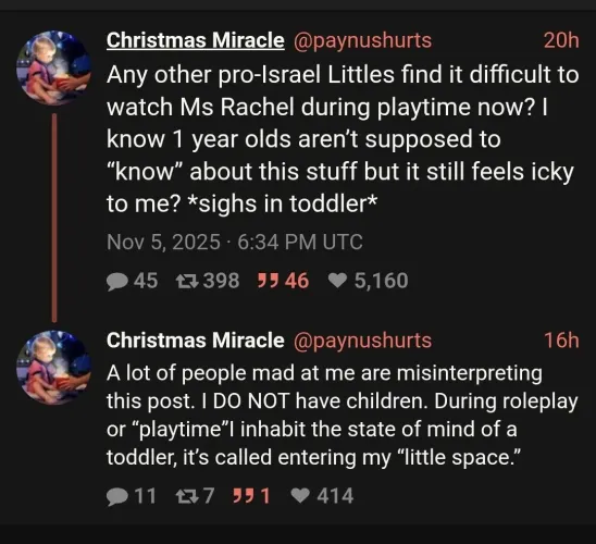 Least sexually depraved zionist