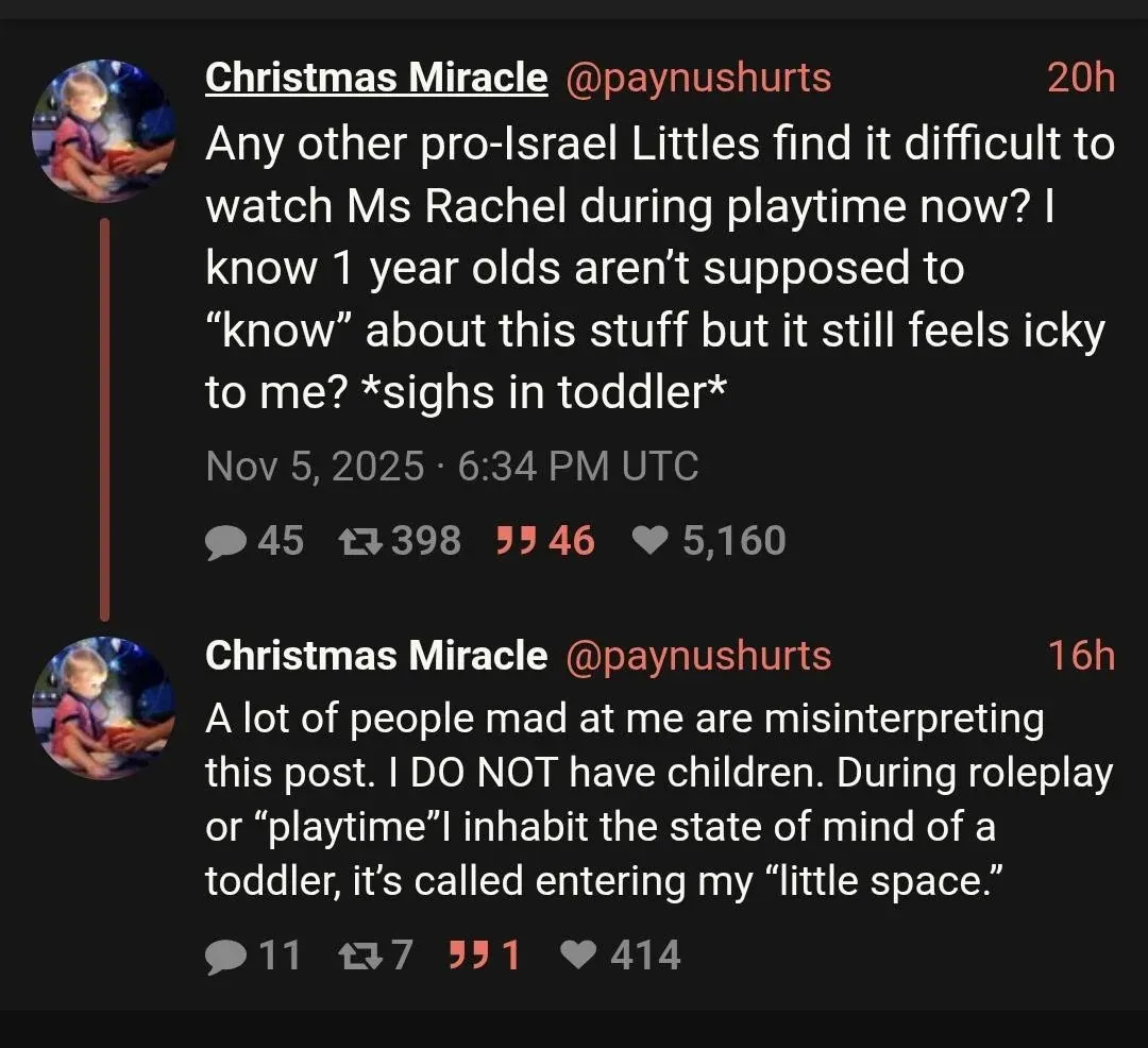 Least sexually depraved zionist