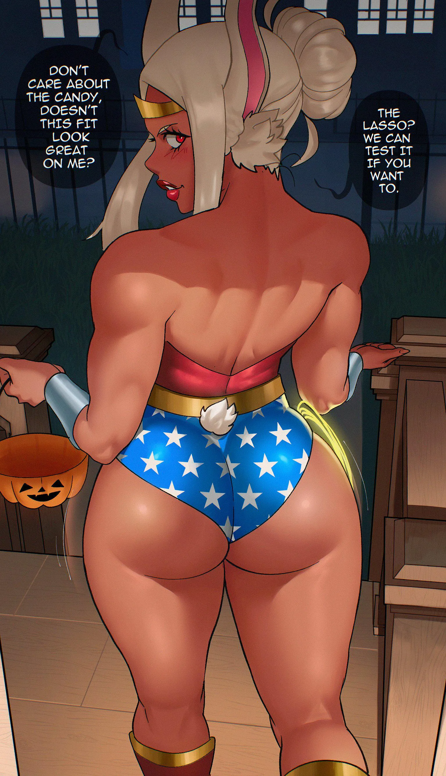 Mirko woonder woman version by echosaber