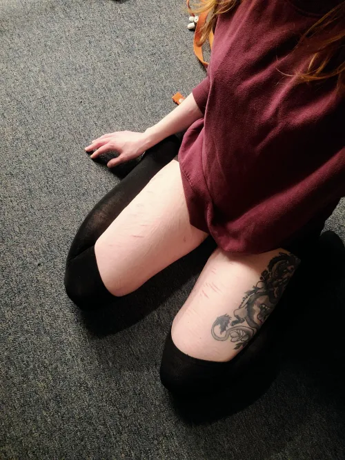 My thighs are ribbed for your pleasure ;)