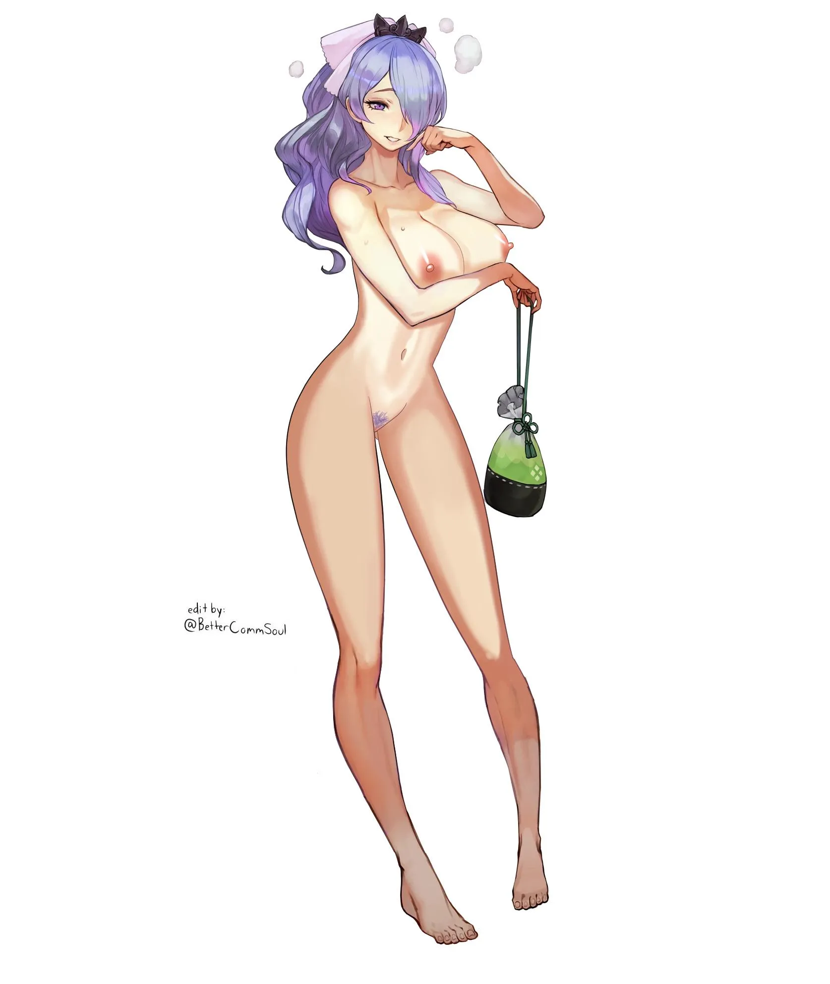 Sauna Camilla edits (+all poses on X @BetterCommSoul)