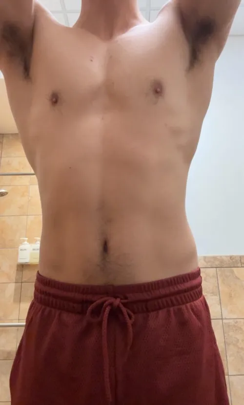 The smell of a real man will make you give in