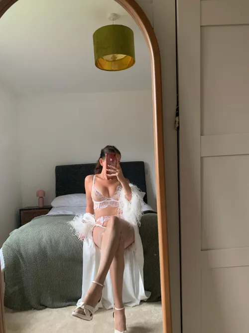 When the house is empty, I like playing dress up