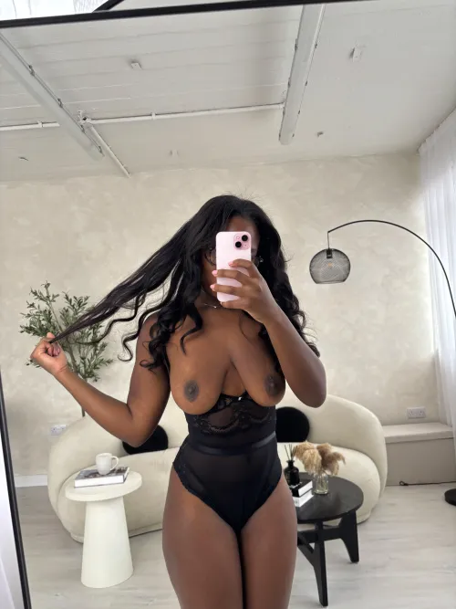 Any guys here into black girls? 24f