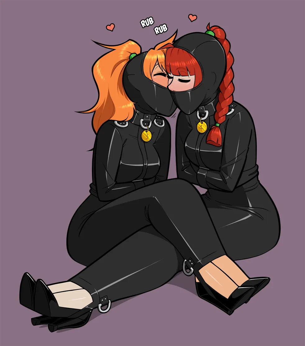 Awww we can't even kiss~~