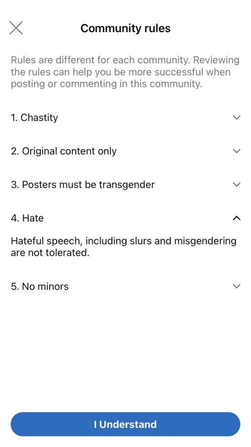Please take the time to review the rules again . The first rule broken results in a 7 to 30 day ban from the page then continued rule breaking will be banned permanently