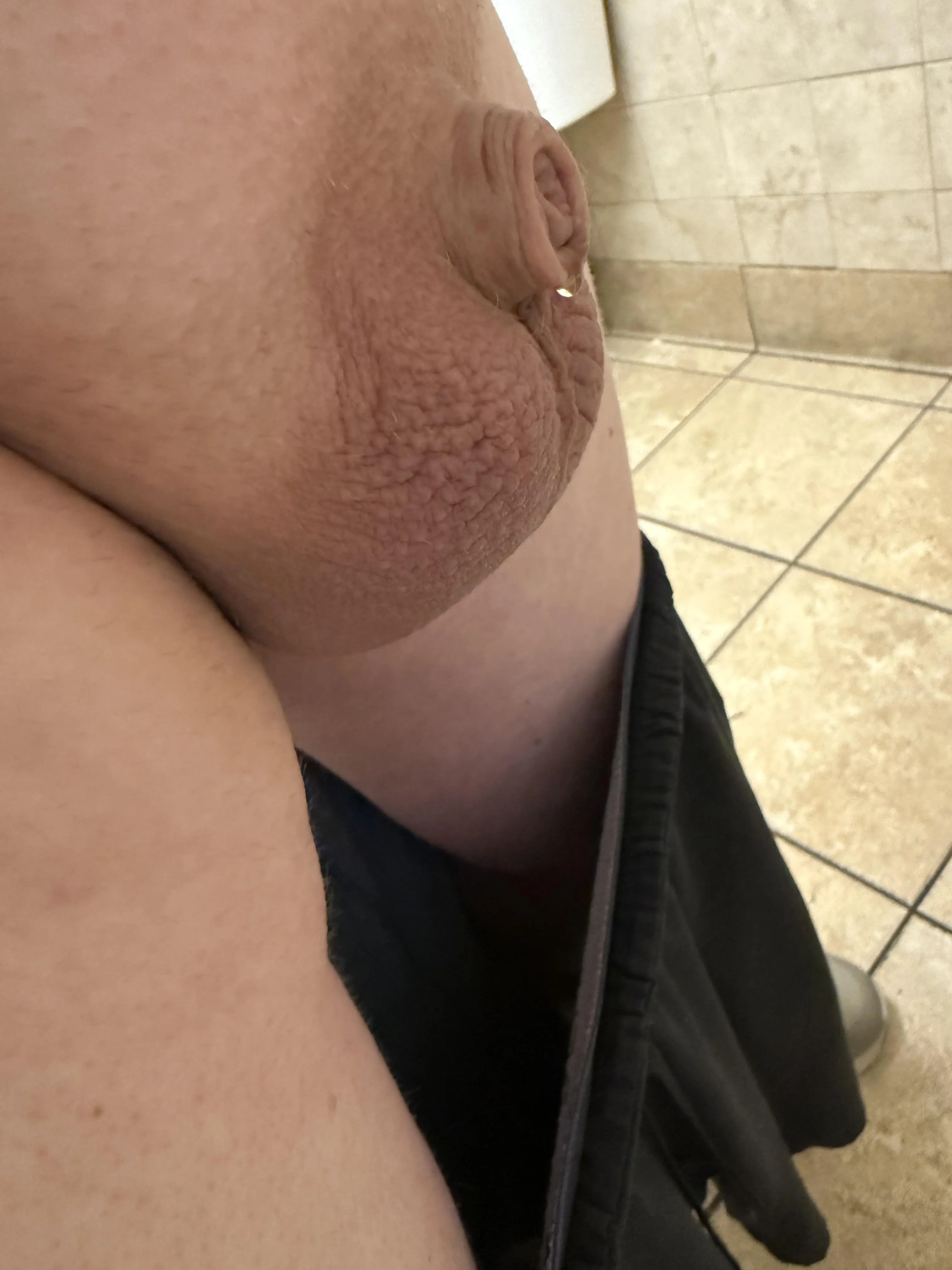 Caught with my pants down