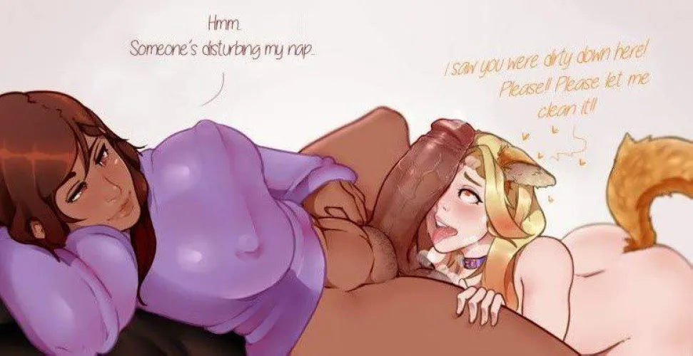 eager to clean her musty cock (yonioni)