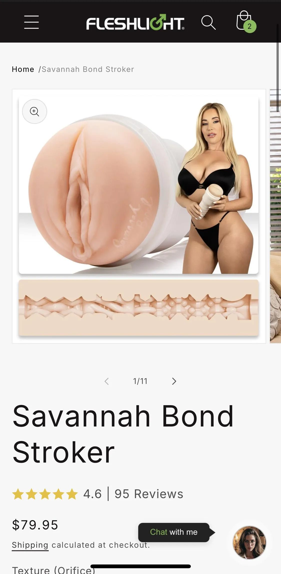 How is she? More on the intense side for someone who hasn’t used a fleshlight?