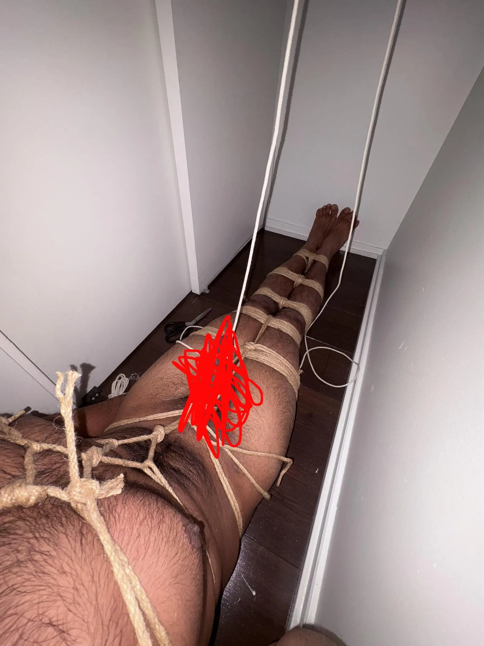 In my closet, to feel 