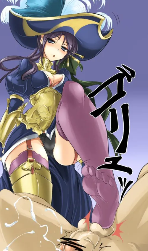 Nouhime Heel Ball stomping