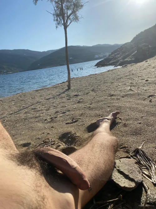 At the beach 🏖️