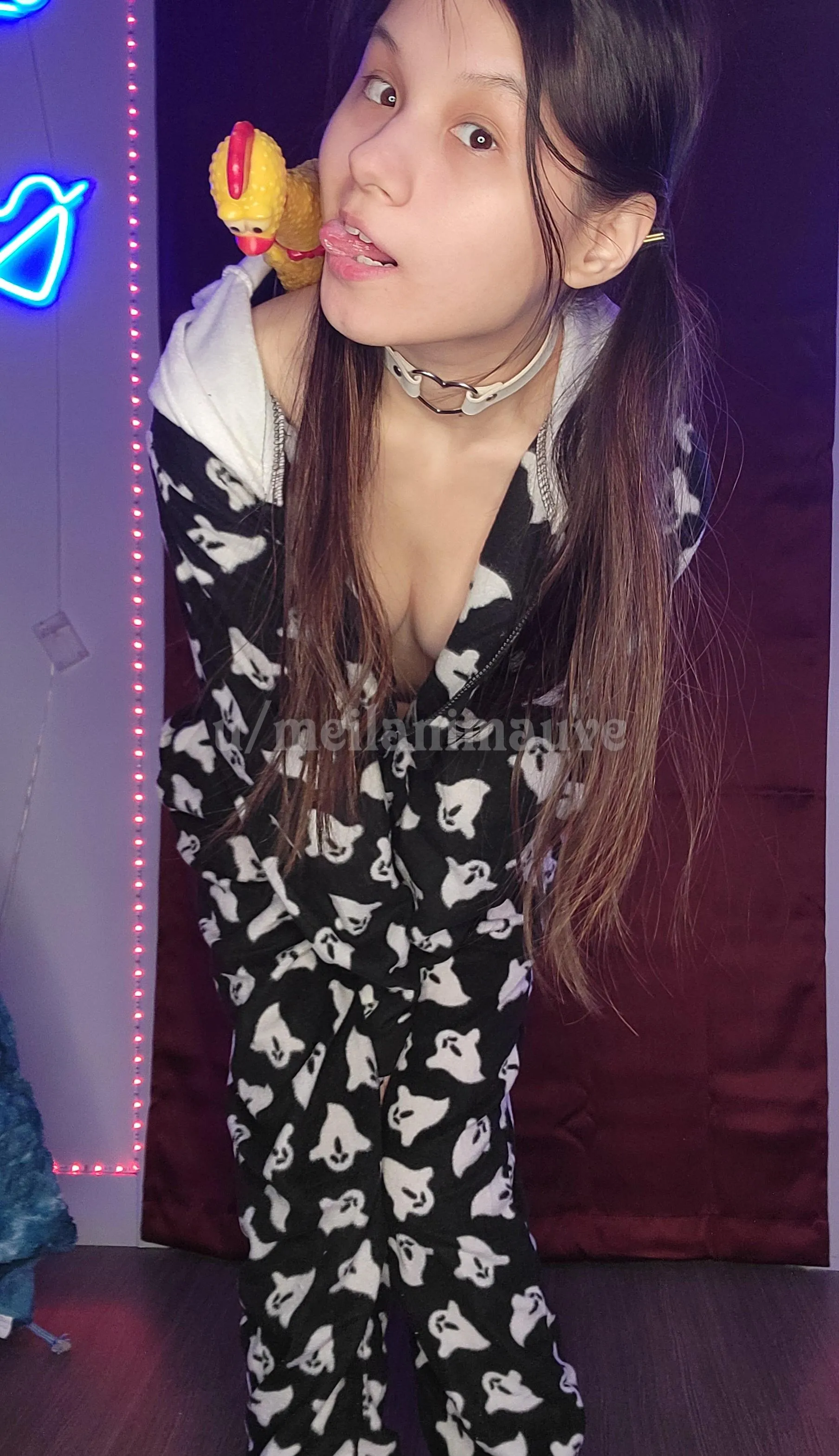 Got some cute, little round things on my chest