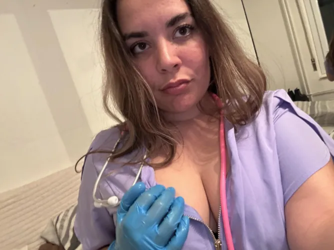 I pull my blouse apart… is it your heart or your pressure racing?