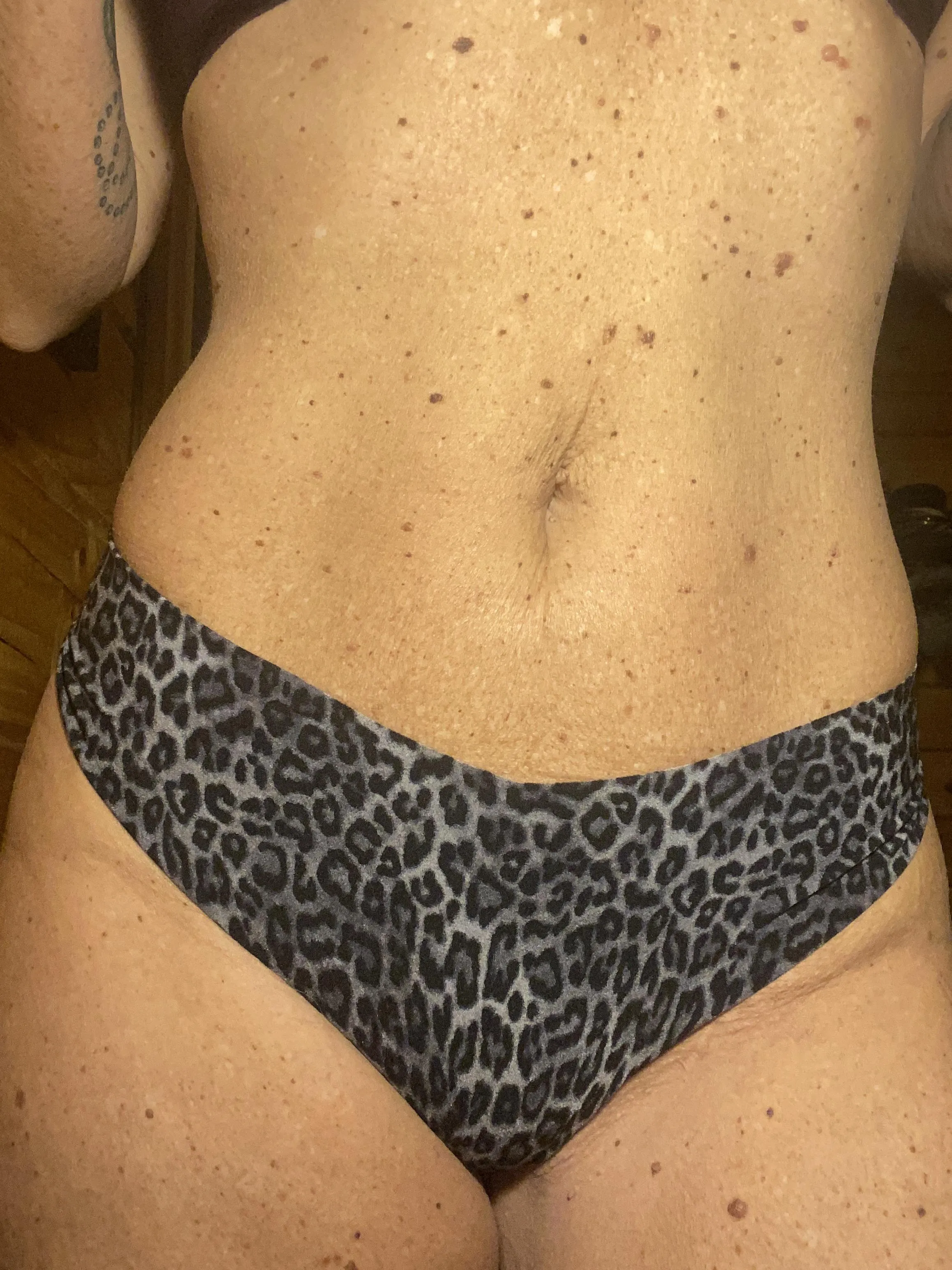 Sexy freckles and panties