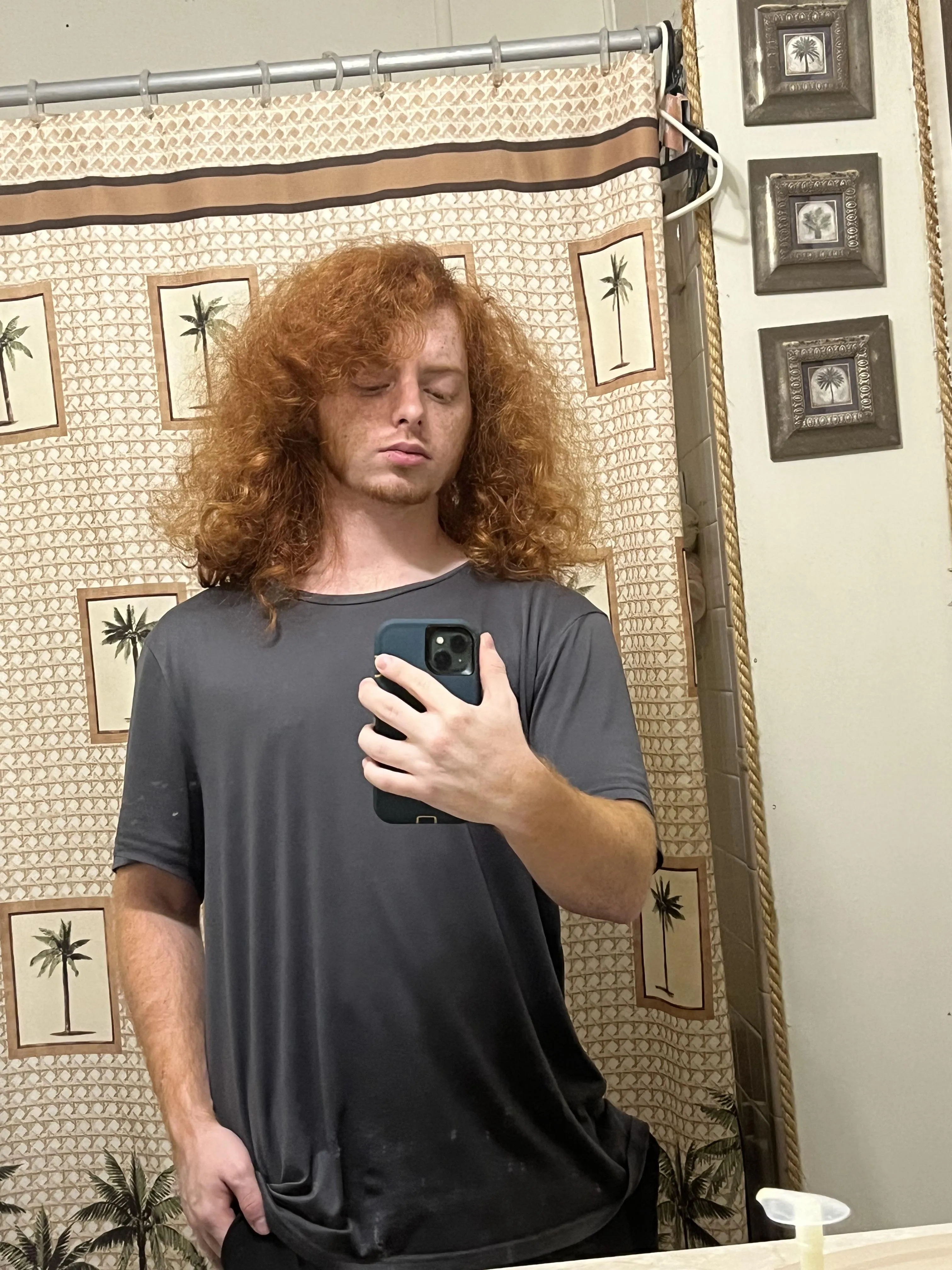 M21 4 F, yes the carpets match the drapes, yes I can prove