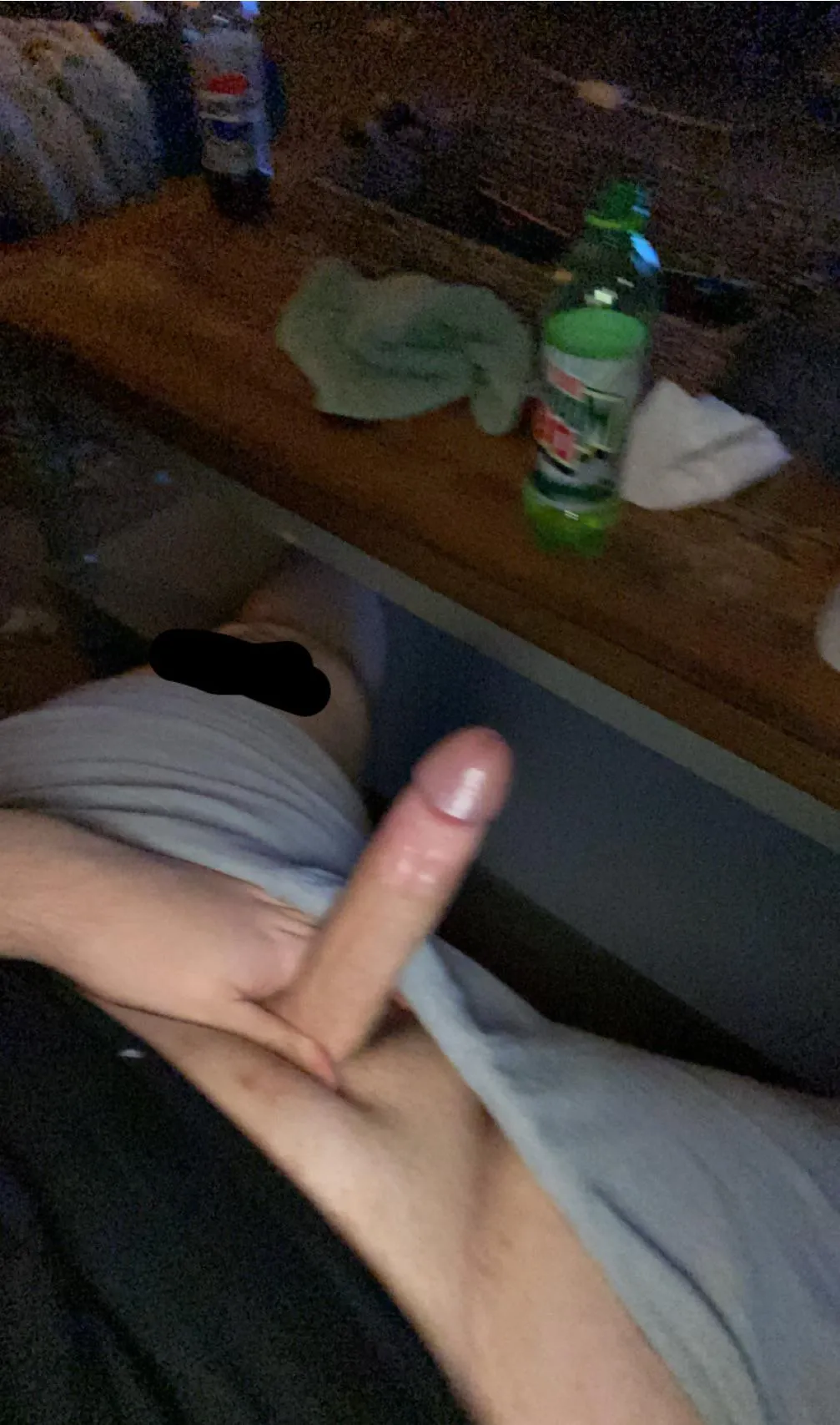 About to go to bed had a sad day so here is my penis 😔