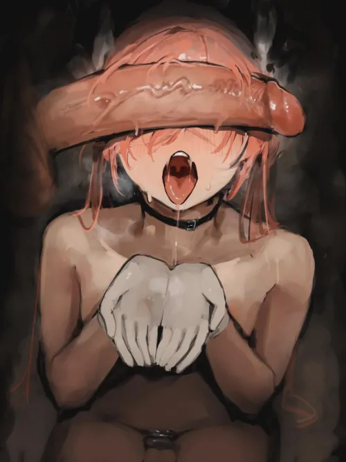 Imagine being caged and begging for cock or sound so hot