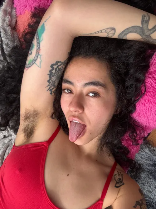 Lick my sweet and salty pit [hs]