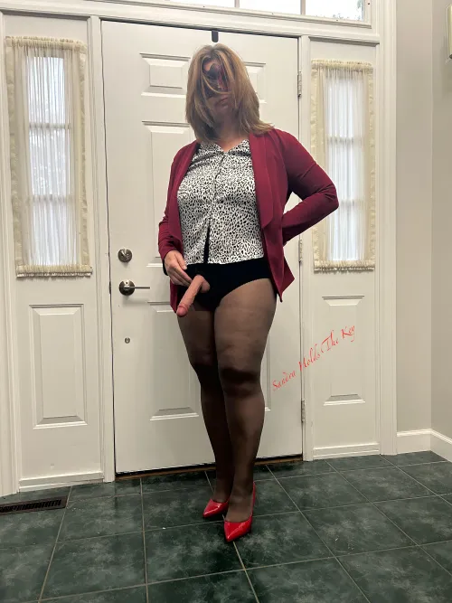 I want to be comfortable when I am working from home and make sure my husband knows what to do when he gets home.