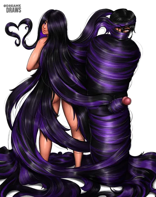 Massive Hairjob fantasy  (15% discount on hairjob commissions this weekend ) D/M for info