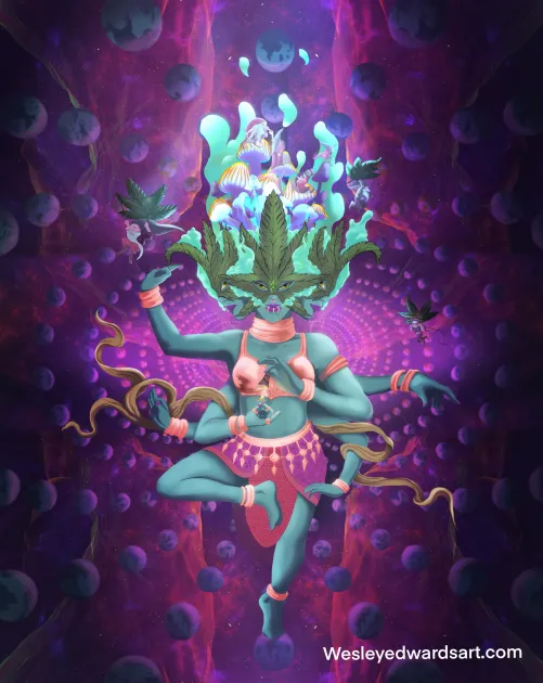 MY latest digital piece, a tribute to Goddess Mary J.