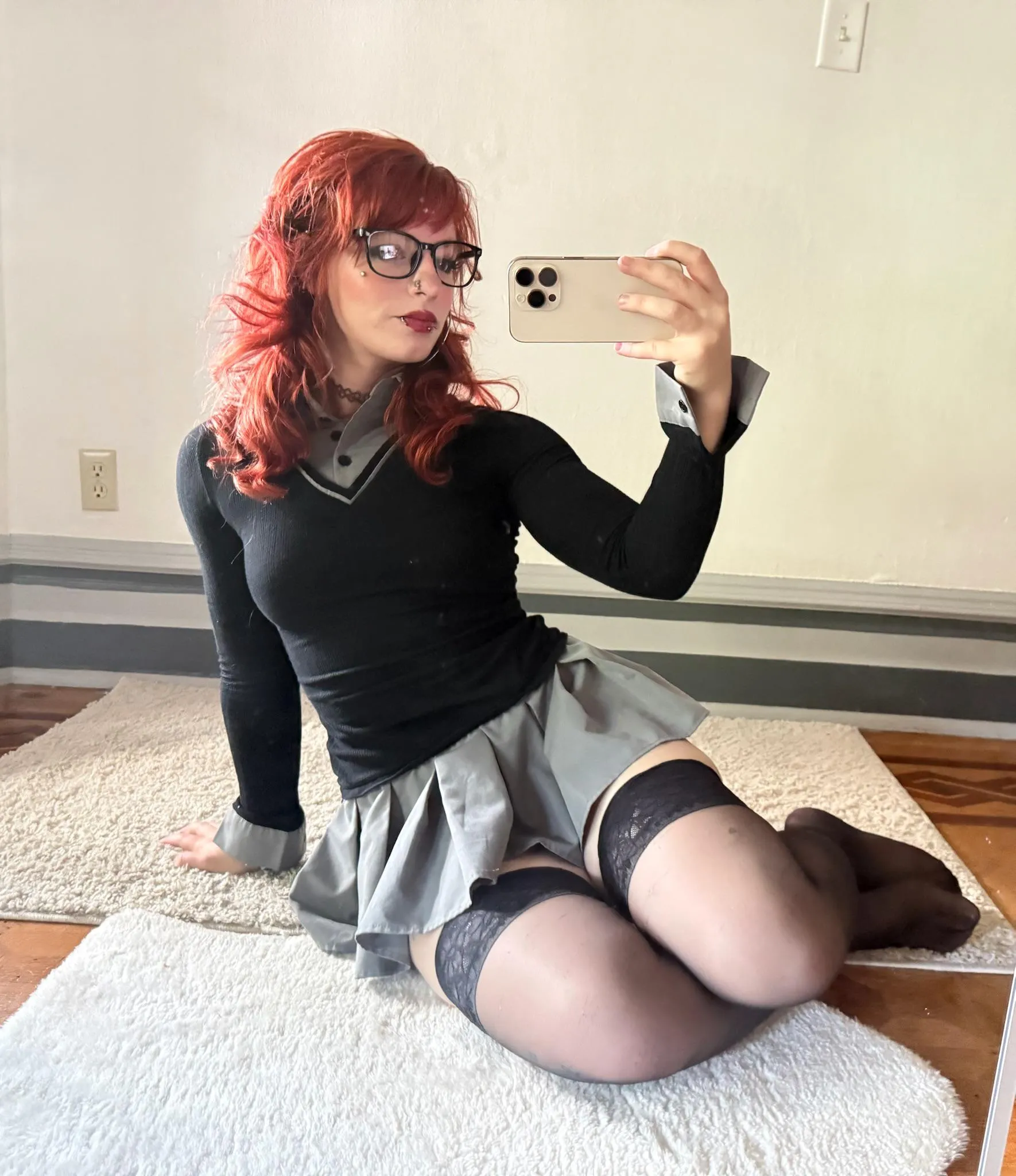 Schoolgirl vibes, but make it a little naughty