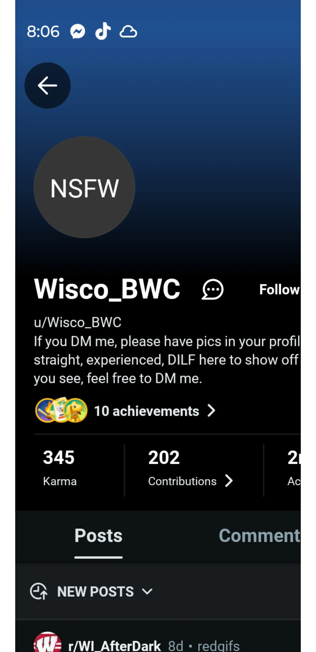 What is this guy's problem