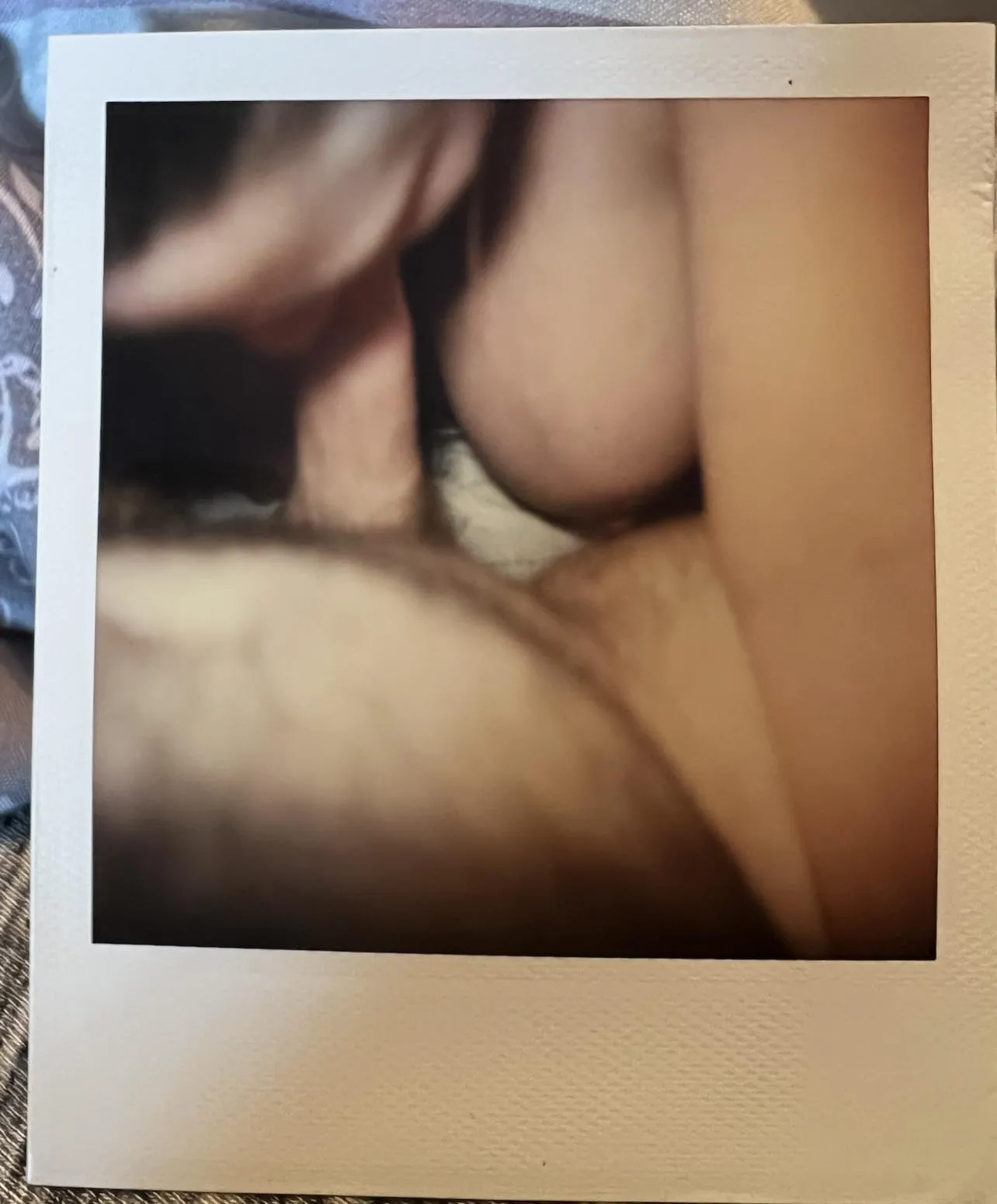 [2003,23] Very first blowjob pic / Polaroid