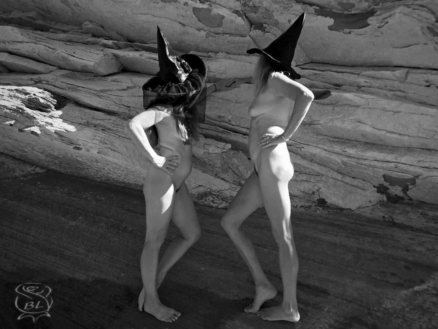 Black & White Witchy Women