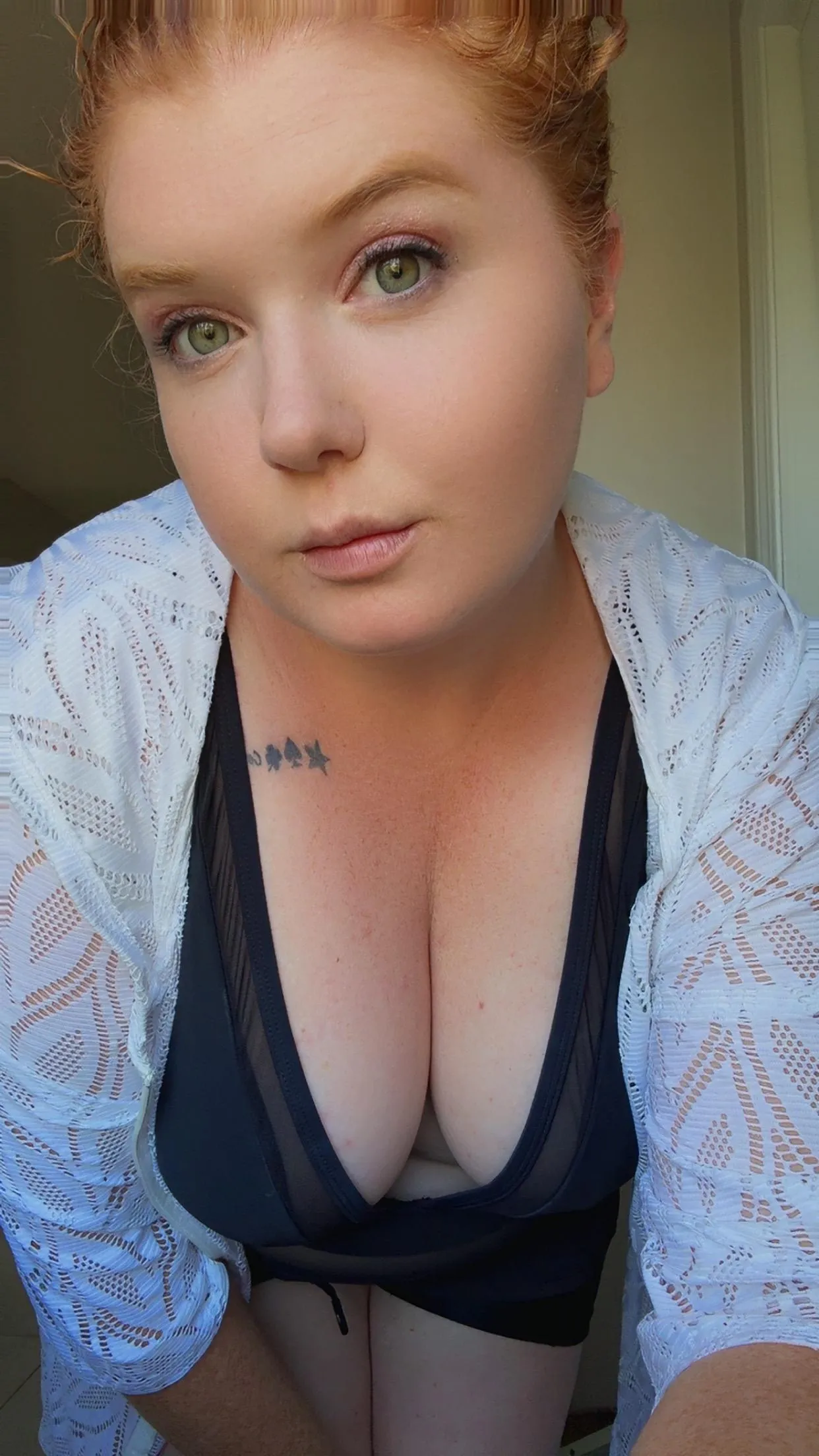 Caught myself looking cute and had to share.