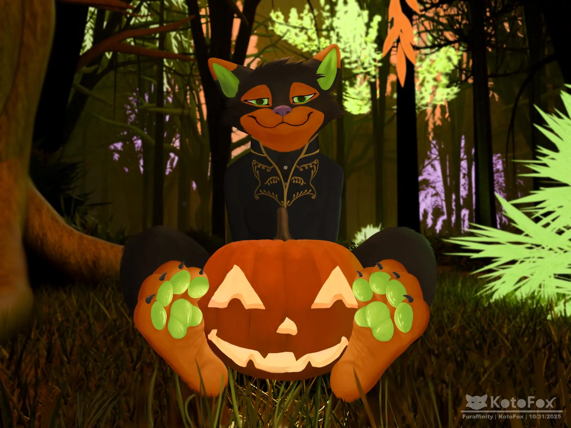 Halloween Paws (KotoFox) FA