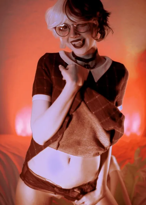 I won't drink your blood if you use your tongue