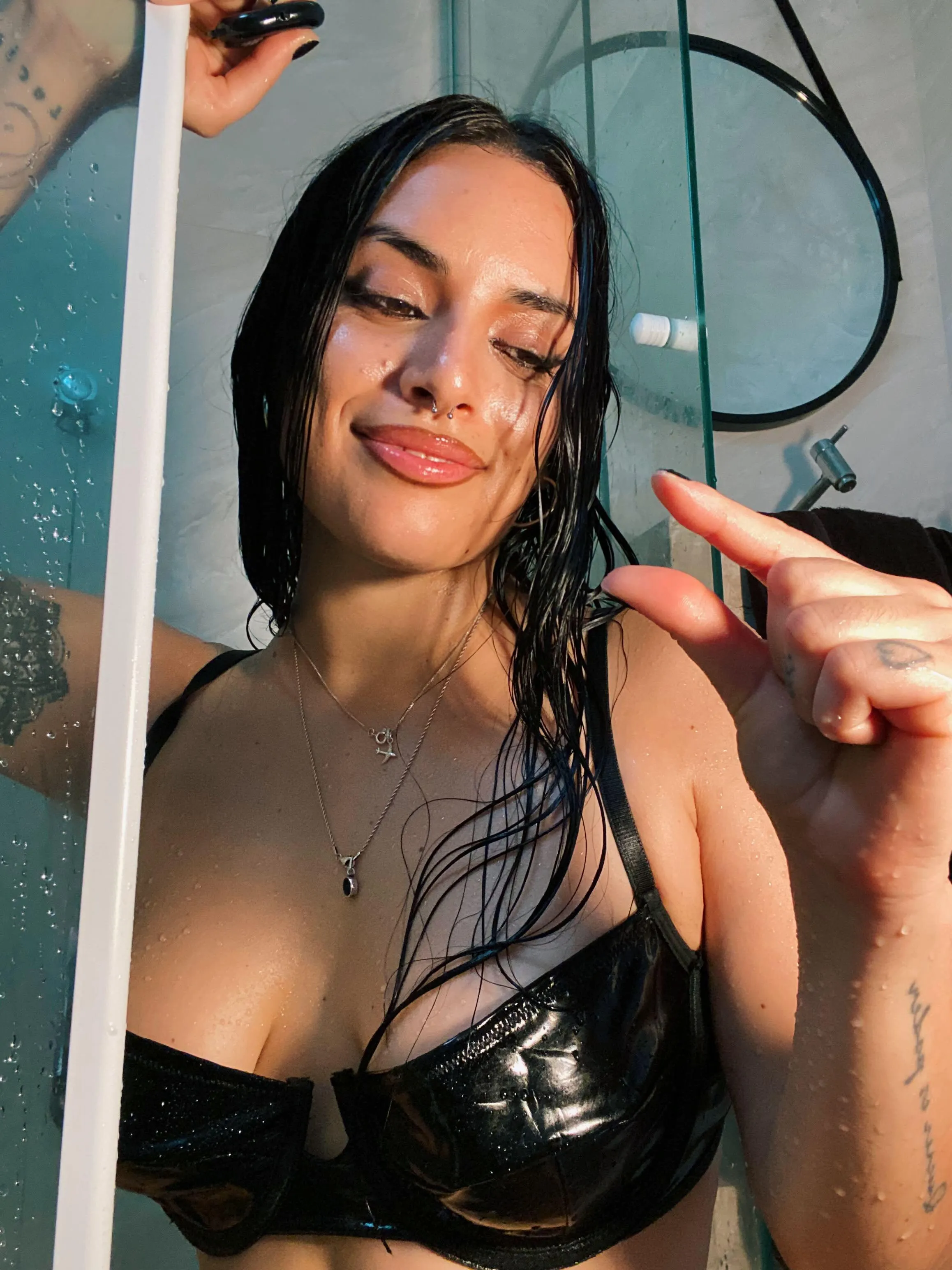 Kneel. If you’re going to be that useless down there, at least serve me so I can humiliate you properly