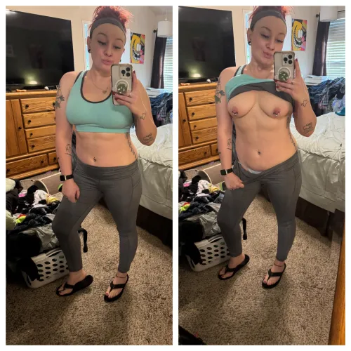 Laundry all the damn time, so here are my titties