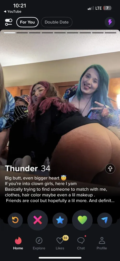 Some girls are wild on tinder lol